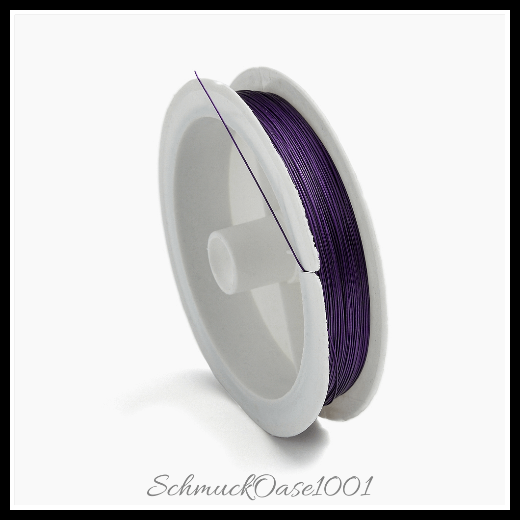 Tiger schwanz draht – nylonbeschichteter stahl – dunkel goldrute – 0.38mm – 10m – 1 rolle, aus dunkel goldrute in der farbe nylonbeschichteter stahl, tiger schwanz draht und größe 0.38 mm, ca. 32.8 fuß (10m)/rolle, 1 rolle