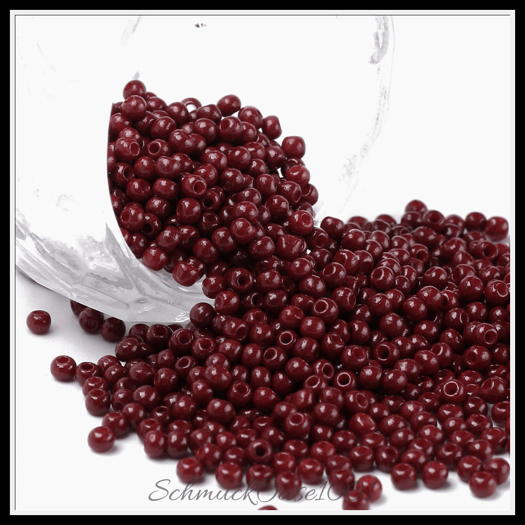Fgb 11/0 backfarbe glasperlen – runde – cerise – klasse aa – 40g, in der farbe glas, backfarbe, klasse aa, rund