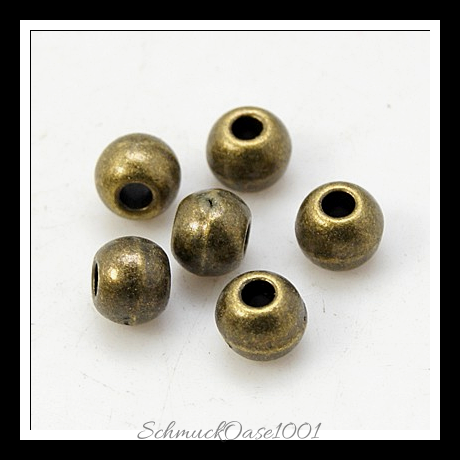 Tibetische spacerperlen bleifrei, cadmiumfrei – bronze, 5x4 mm, 90 stk. in den farben tibetische spacerperlen, bleifrei, cadmiumfrei