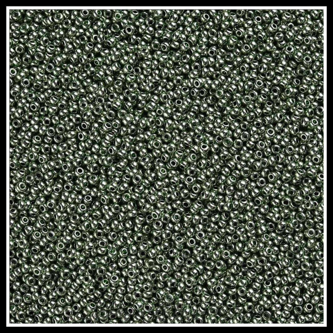 Fgb® gefärbte glasperlen – 12/0 – 2.3x1.5 mm – 30 g, zusätzliches detailbild