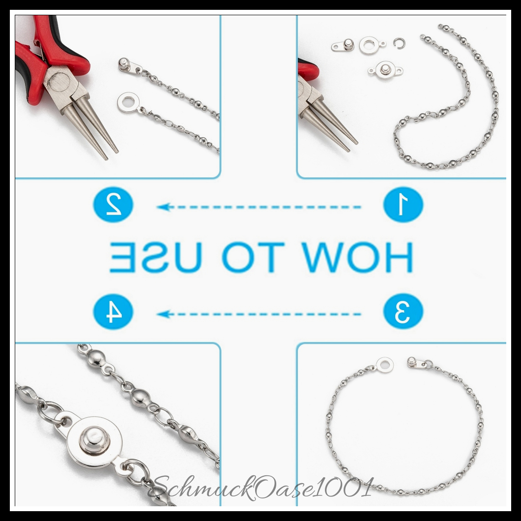 Messing-klammern mikro pflastern zirkonia, oval, echt 18k vergoldet – 4 sets in den größen transparent, perfekt für die herstellung individueller ketten und armbänder