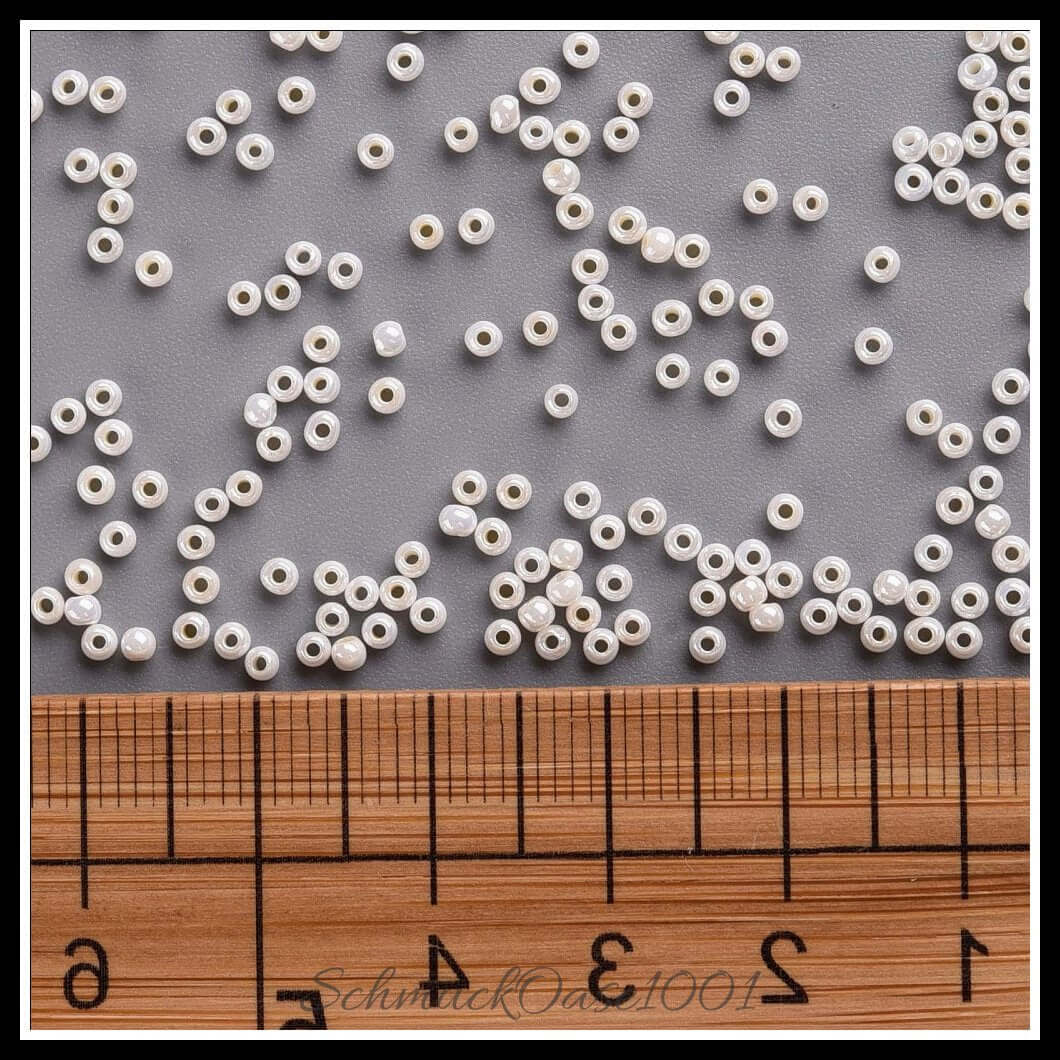 Fgb® ceylon glasperlen – 12/0 – 2.3x1.5 mm – 40 g, zusätzliches detailbild