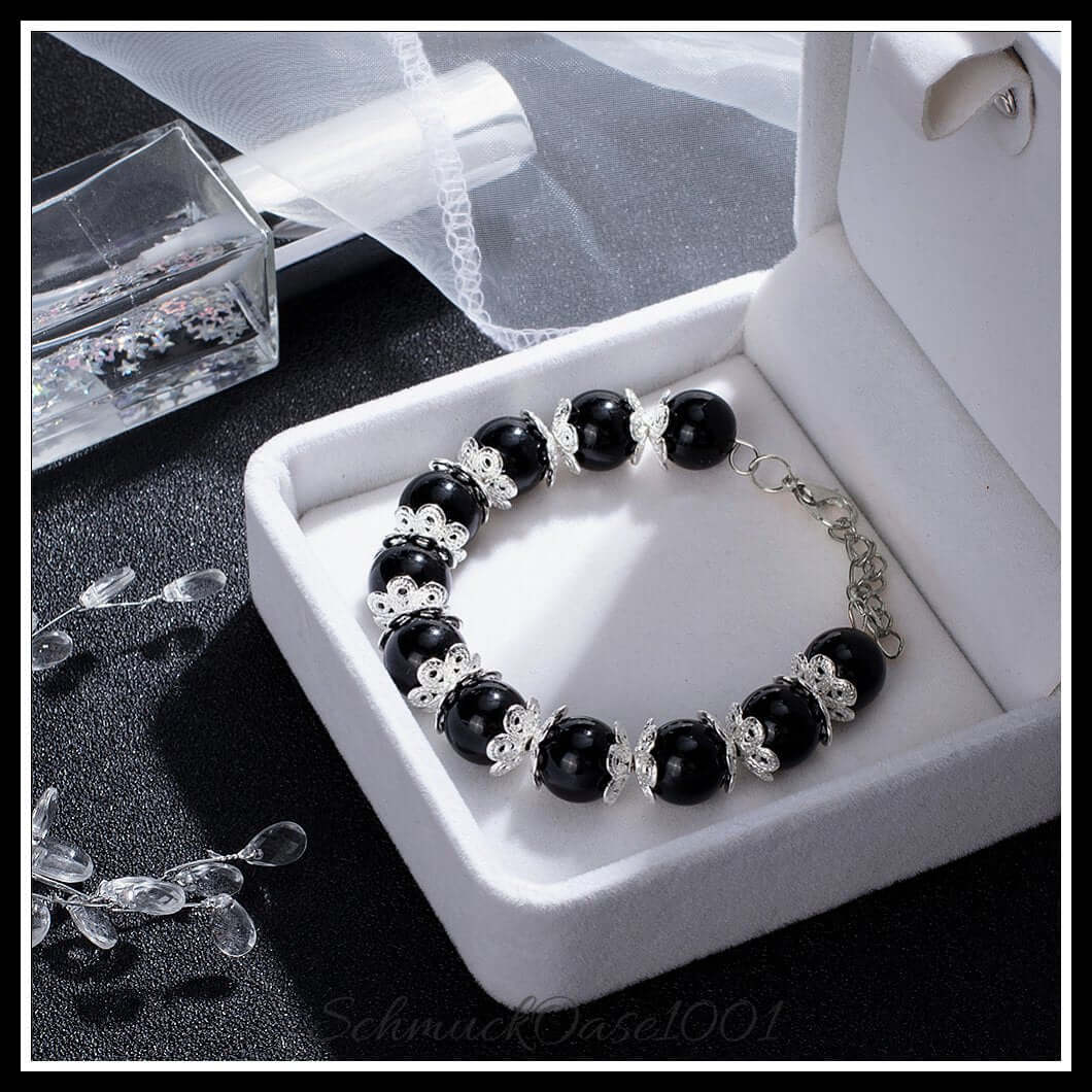 Tibetische legierungs-endkappen – 6 farben / 50 stück, aus legierung / endkappen, tibetisch, mischfarben in der farbe mix und größe 6 farben, für armband/halskette/ohrring / 50 st.