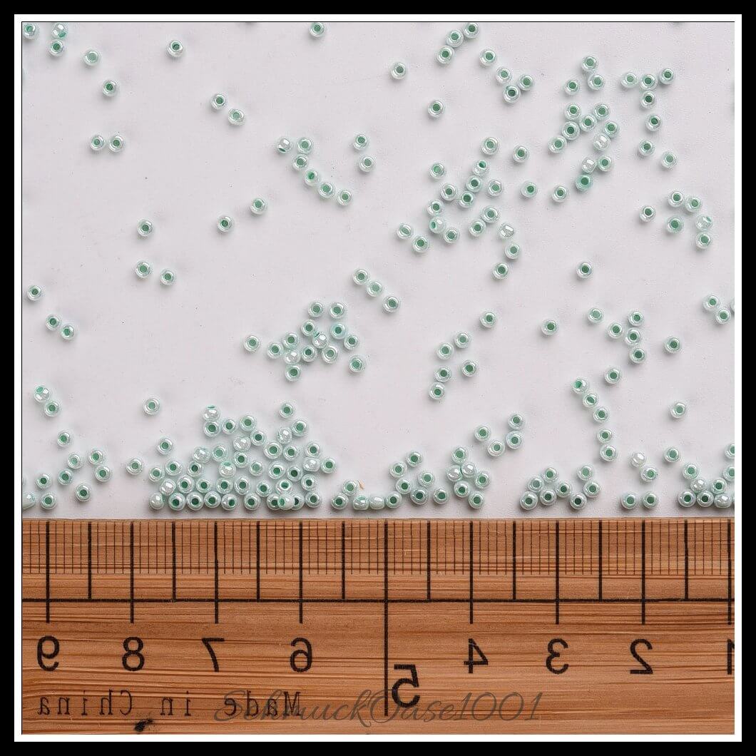 Fgb® ceylon glasperlen – 12/0 – 2.3x1.5 mm – 40 g, zusätzliches detailbild