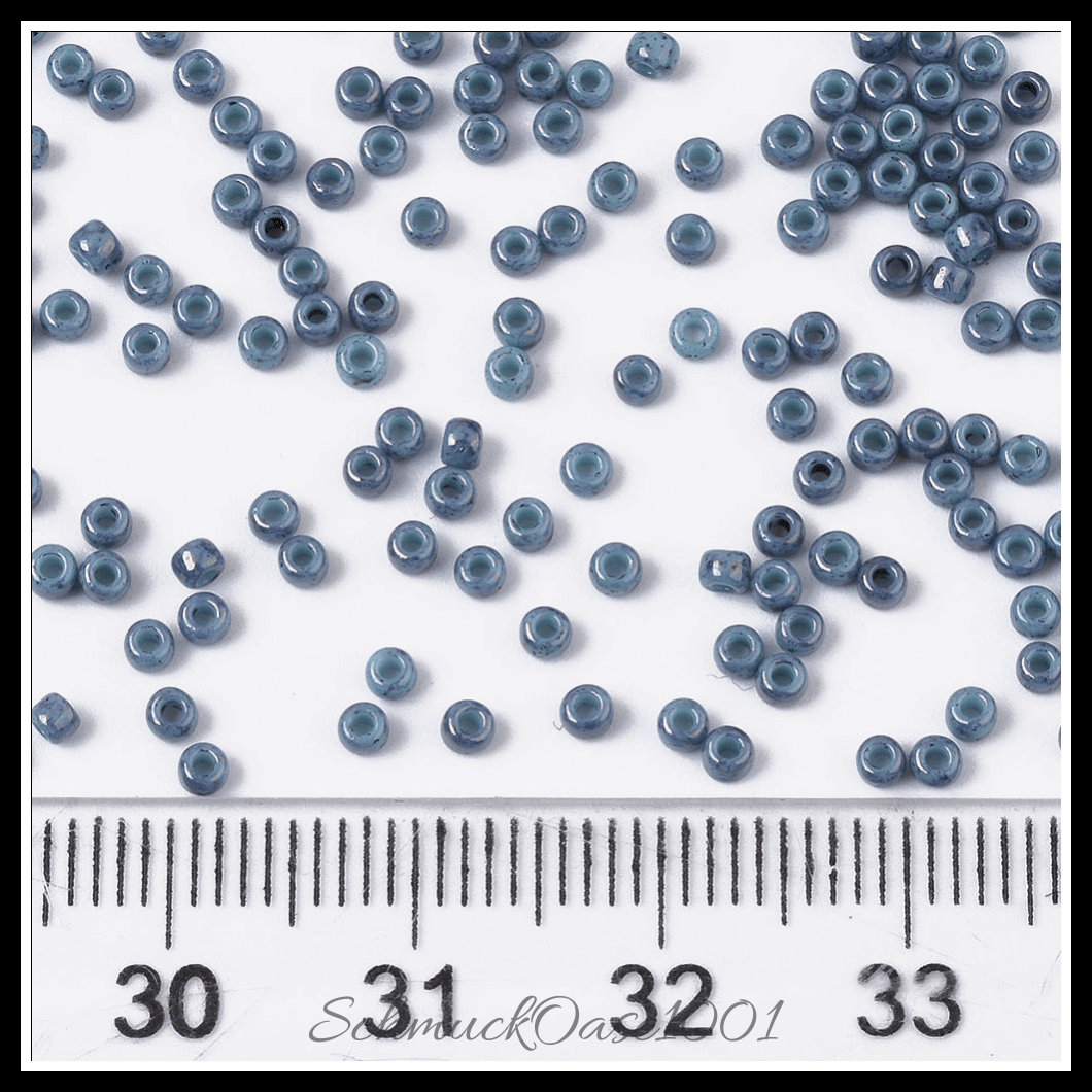 Toho runde rocailles – 11/0 – japanische rocailles – (1203) undurchsichtig – taupefarbener kakao – marmoriert – 20g, aus taupefarbener kakao in der farbe glas, toho, rund, 11/0, marmoriert und größe 11/0 2x1.5 mm, loch: 0.7 mm; 20 gramm