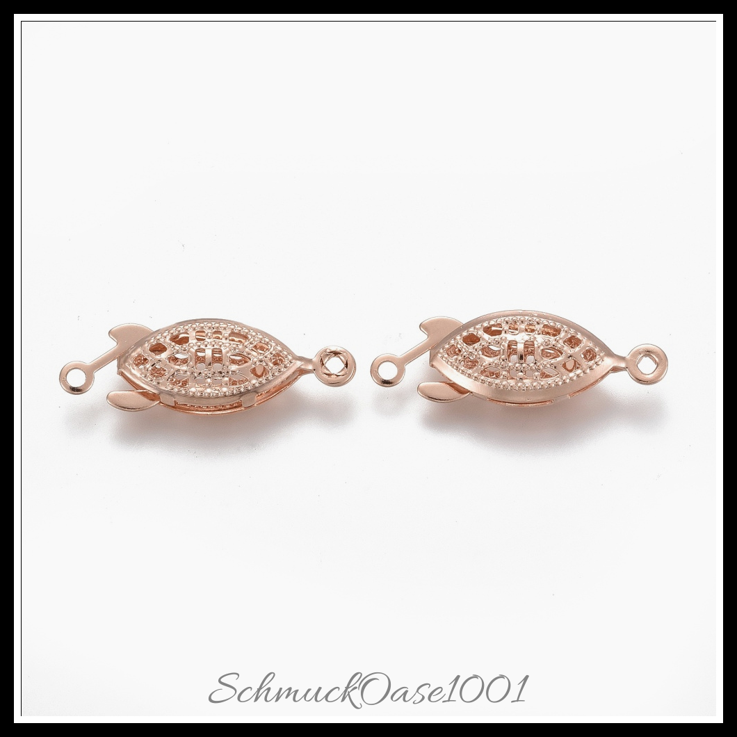 304 edelstahl box spangen, multi-strang-klammern, pferd auge, edelstahl farbe, 6 stk., in der farbe 304 edelstahl, perfekt für die herstellung individueller ketten und armbänder