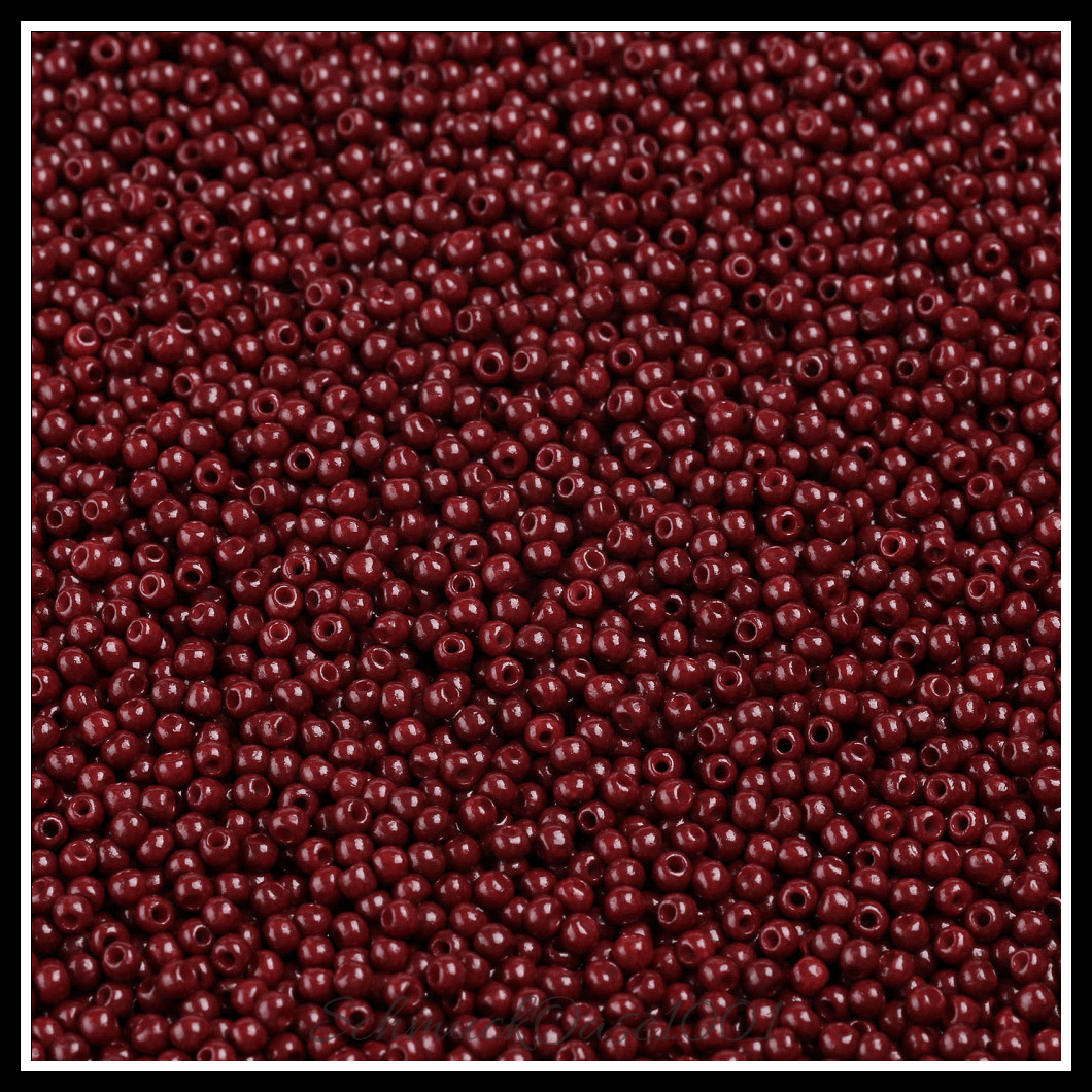 Fgb 11/0 backfarbe glasperlen – runde – cerise – klasse aa – 40g, aus cerise in der farbe glas, backfarbe, klasse aa, rund und größe 11/0  2.3x1.5 mm, loch: 1 mm; 40 gramm