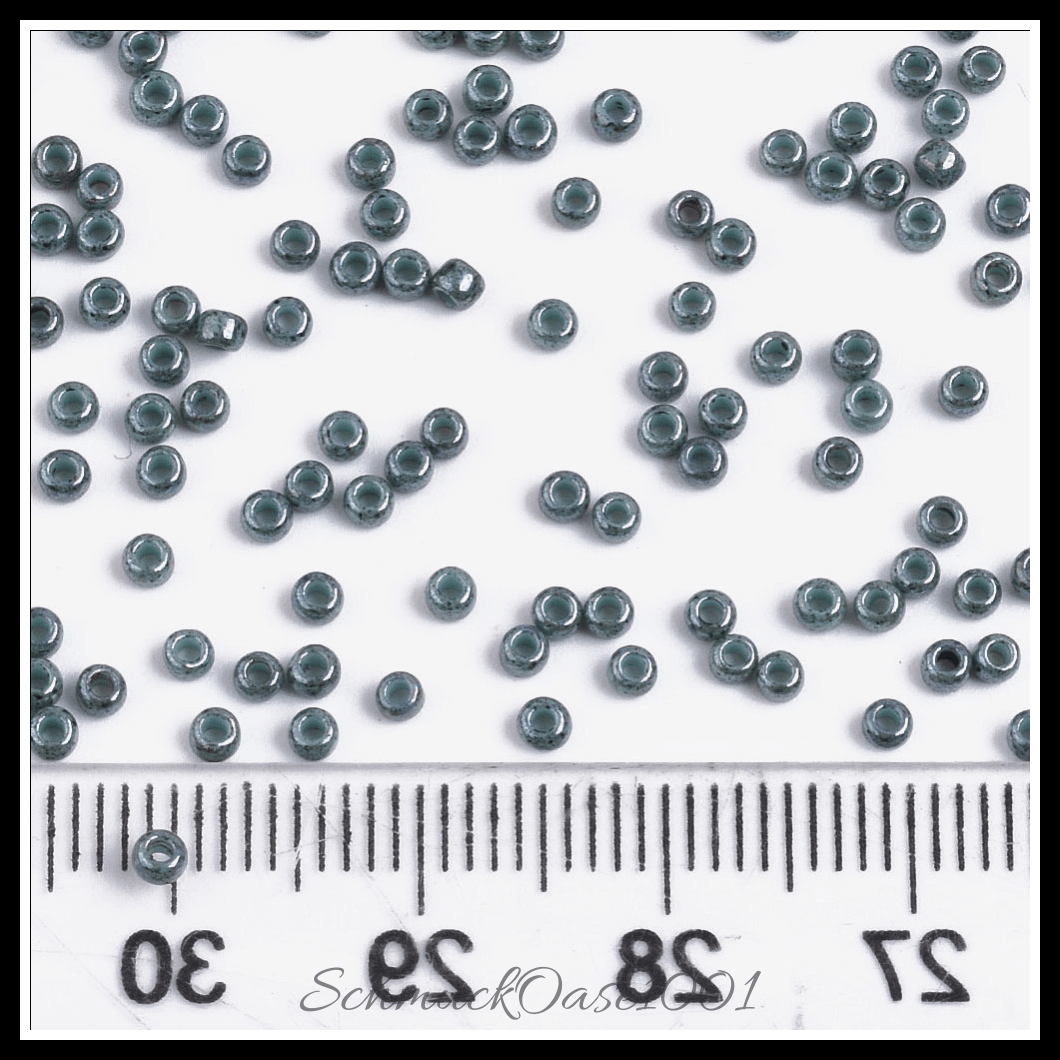Toho runde rocailles – 11/0 – japanische rocailles – (1203) undurchsichtig – taupefarbener kakao – marmoriert – 20g, aus taupefarbener kakao in der farbe glas, toho, rund, 11/0, marmoriert und größe 11/0 2x1.5 mm, loch: 0.7 mm; 20 gramm
