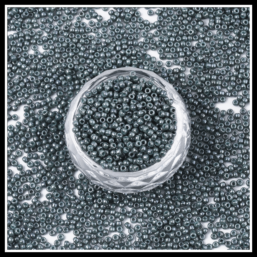 Toho runde rocailles – 11/0 – japanische rocailles – (1203) undurchsichtig – taupefarbener kakao – marmoriert – 20g, in der farbe glas, toho, rund, 11/0, marmoriert