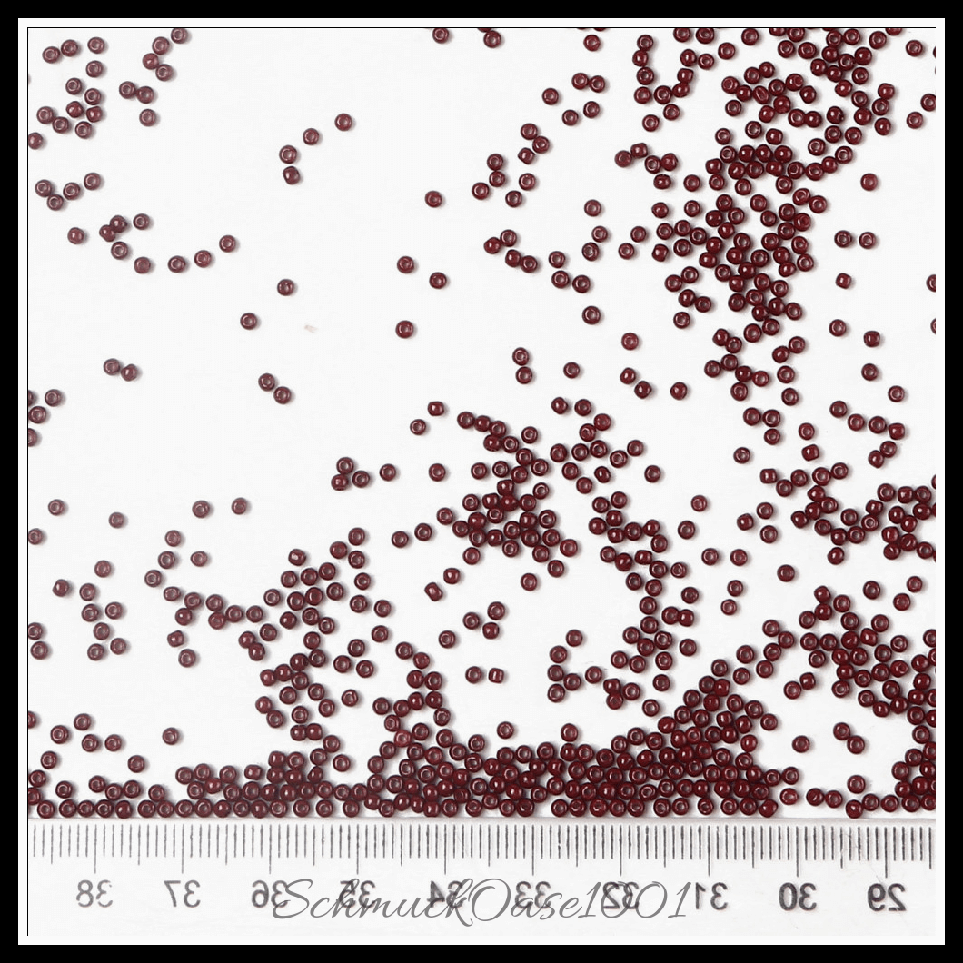 Fgb 11/0 backfarbe glasperlen – runde – cerise – klasse aa – 40g, aus cerise in der farbe glas, backfarbe, klasse aa, rund und größe 11/0  2.3x1.5 mm, loch: 1 mm; 40 gramm