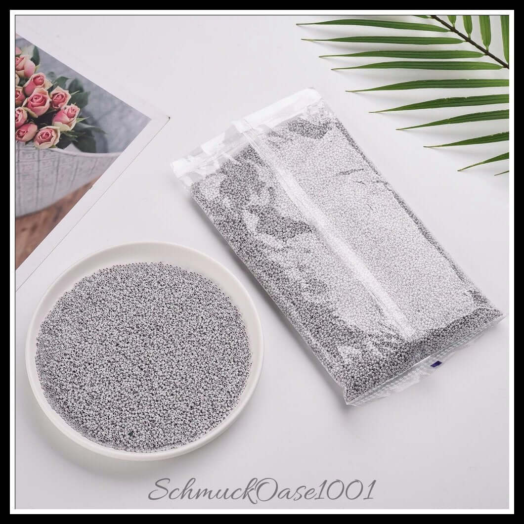 Fgb® ceylon glasperlen – 12/0 – 2.3x1.5 mm – 40 g, zusätzliches detailbild