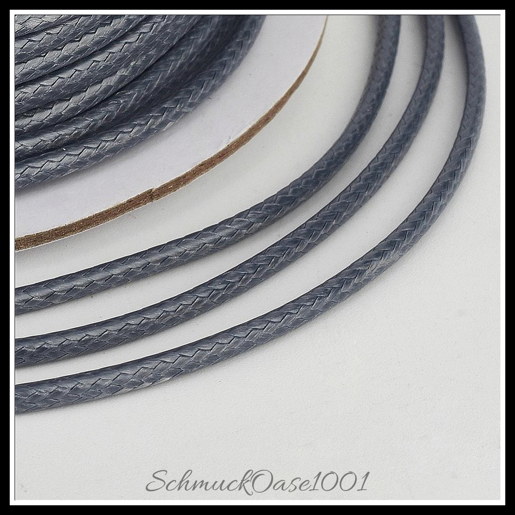 Umweltfreundliche koreanische gewachste polyesterschnur, blau, 50 meter, aus blau in der farbe polyester, gewachst und größe 0.5 mm, 50 meter