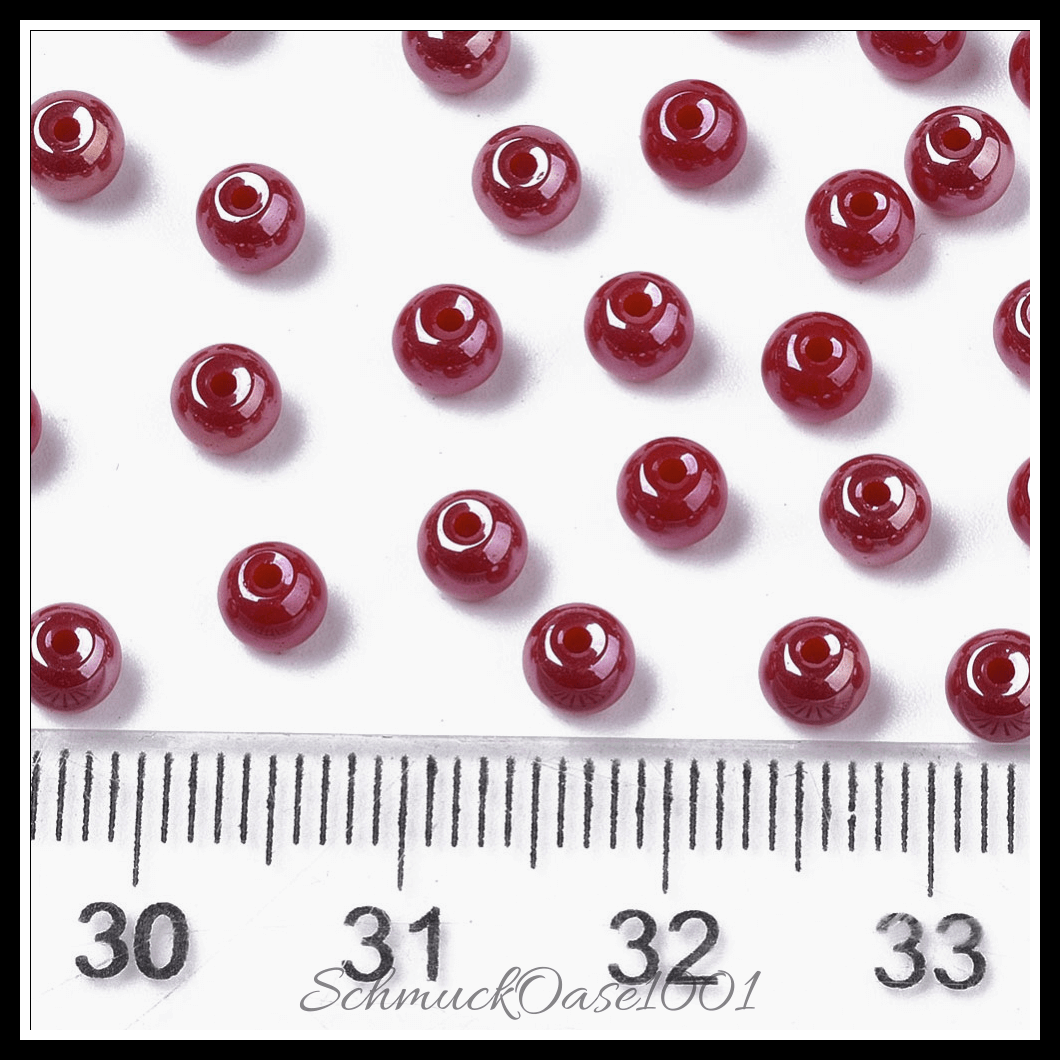Undurchsichtige glasperlen – runde – dark khaki – glänzend – 40g, aus dark khaki in der farbe glas, undurchsichtig, glänzend, rund und größe 4x3 mm, loch: 1 mm; 40 gramm