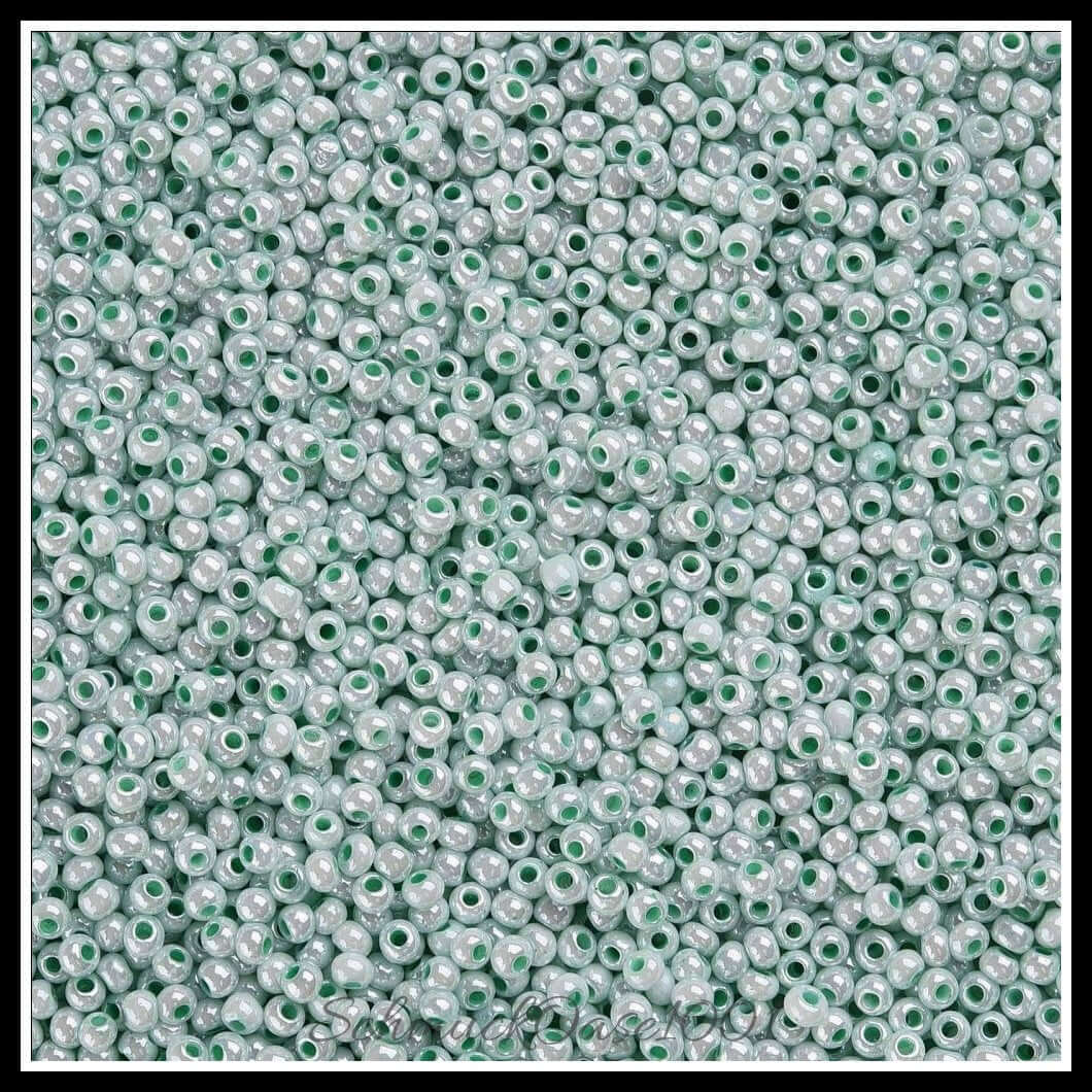 Fgb® ceylon glasperlen – 12/0 – 2.3x1.5 mm – 40 g, zusätzliches detailbild