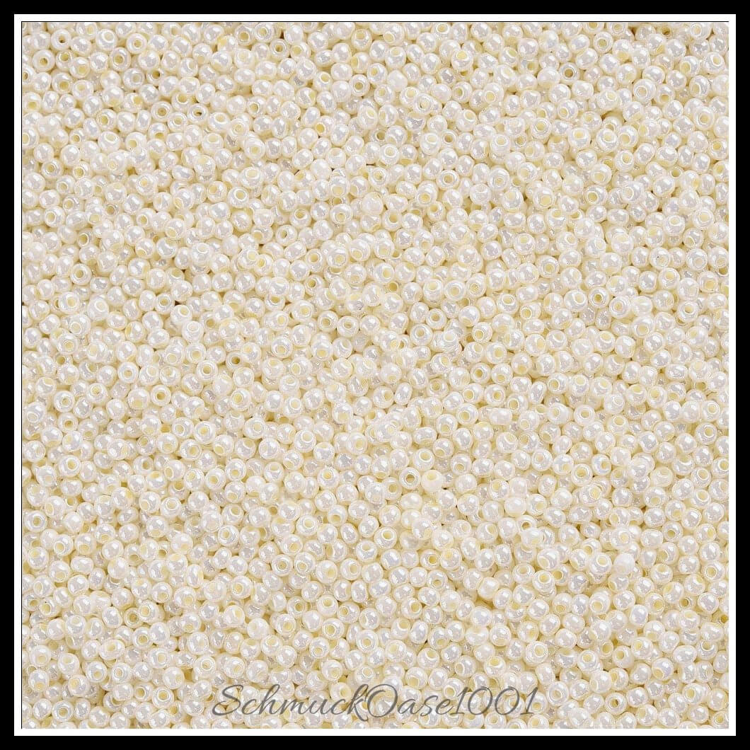 Fgb® ceylon glasperlen – 12/0 – 2.3x1.5 mm – 40 g, zusätzliches detailbild