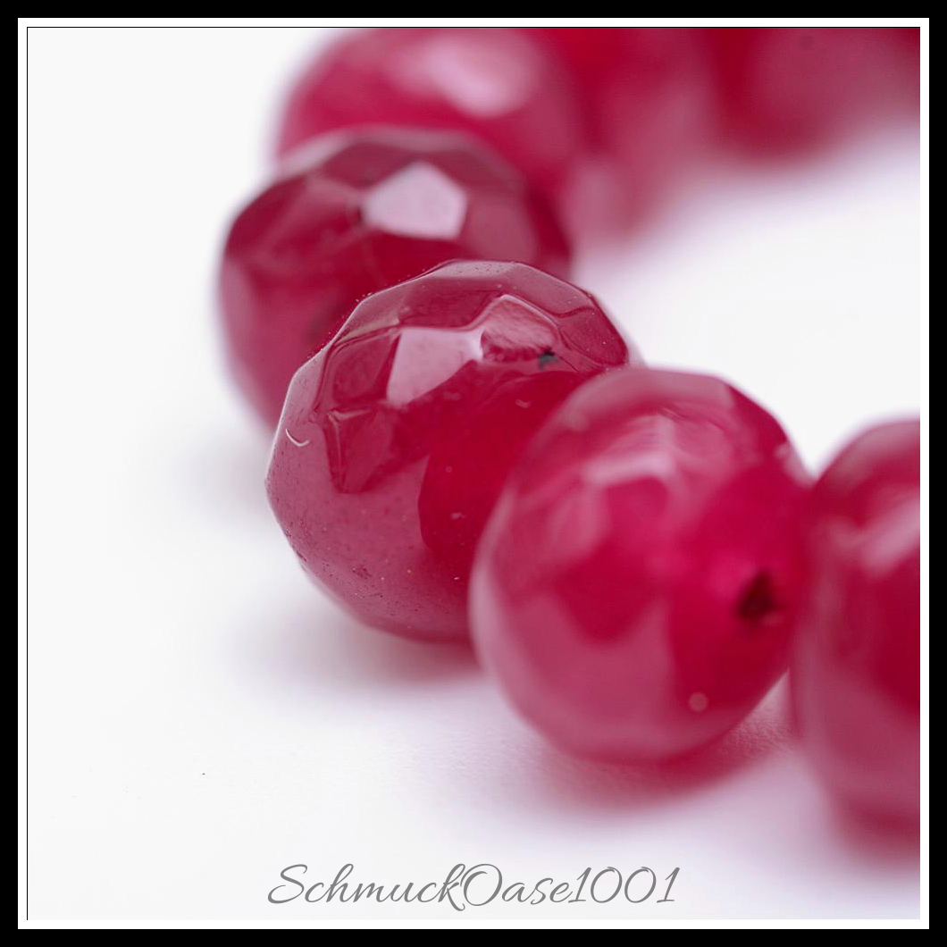 Natürliche jadeperlen, gefärbt, facettiert – rondell, verschiedene farben, aus koralle in der farbe natuerliche weisse jade, gefaerbt, facettiert, rondell und größe 4-5x3 mm bohrung: 0.5 mm ca. 115-120 stk pro strang 13.39-13.98 zoll (34-35.5 cm) 2 stränge, ausdrucksstark und ideal für auffällige designs