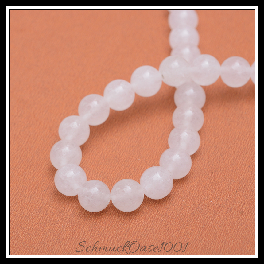 Natürliche jadeperlen – rund, verschiedene größen, weiß, aus weiß in der farbe natuerliche weisse jade, rund und größe 4-5 mm bohrung: 1 mm ca. 84-91 stk pro strang 15.7 zoll 2 stränge, ausdrucksstark und ideal für auffällige designs
