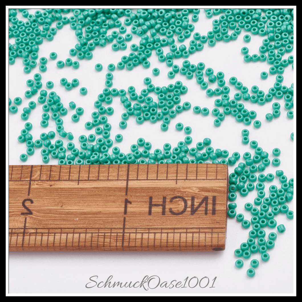 Toho japanische samenperlen – 11/0 – rund – matt – undurchsichtig – blau – 20g, aus blau in der farbe glas, toho, rund, 11/0, matt, undurchsichtig und größe 11/0 2x1.5 mm, loch: 0.5 mm; 20 gramm