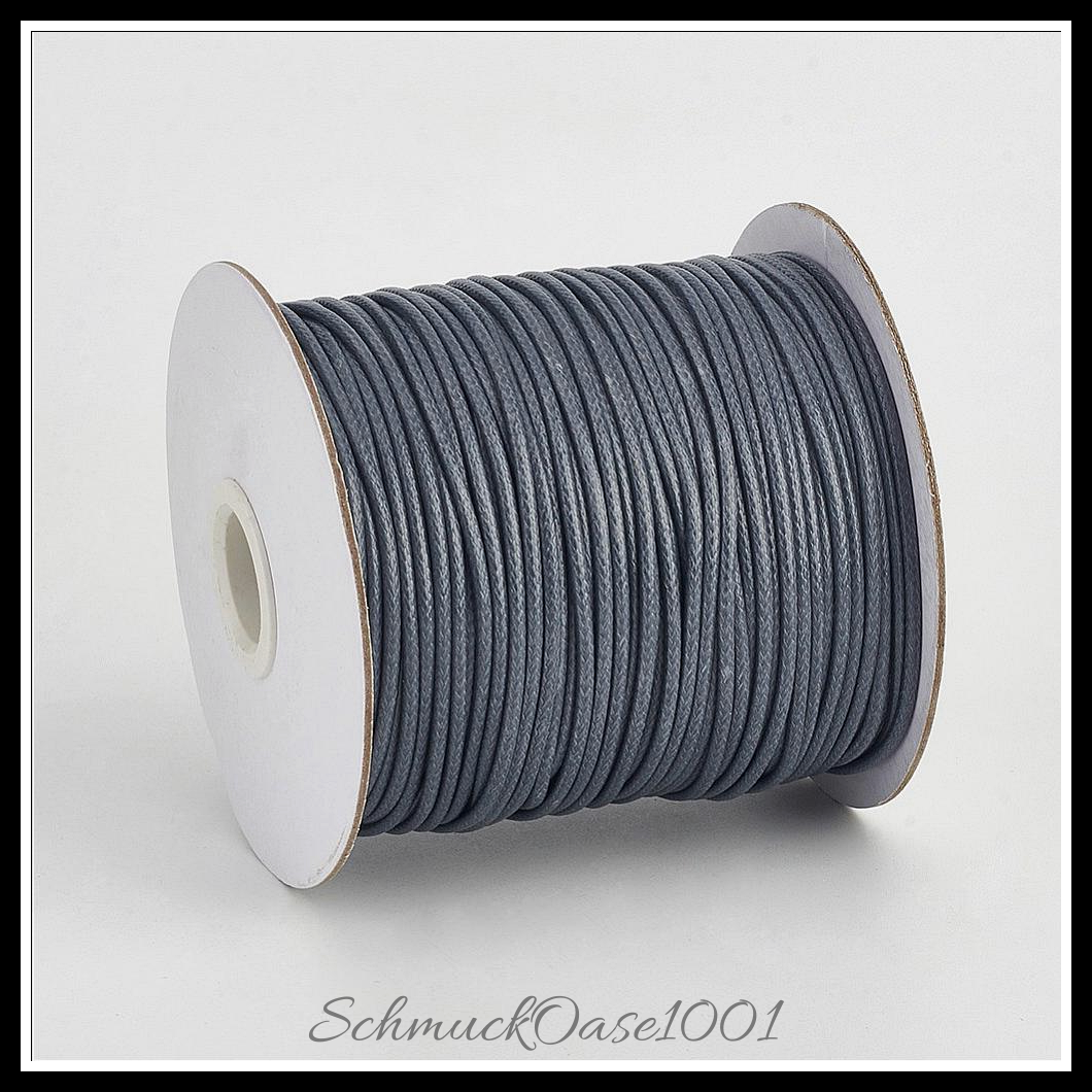 Umweltfreundliche koreanische gewachste polyesterschnur, blau, 50 meter, aus blau in der farbe polyester, gewachst und größe 0.5 mm, 50 meter